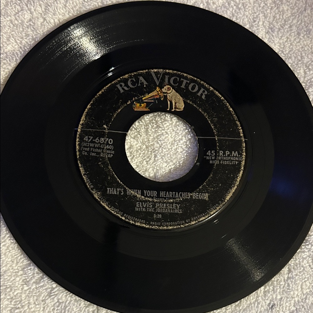 Black Vinyl Record